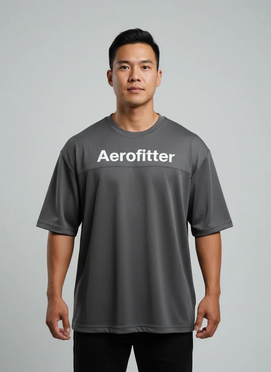 Aerofitter Drop T Shirt grey