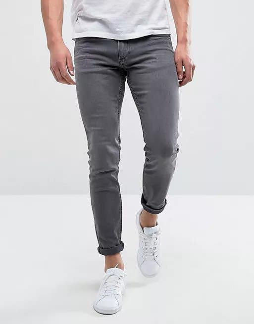 MANGO | 100% GENIUNE | DENIM JEANS | SKINNY FIT | EXPORT QUALITY | A+ GRADE | DARK GREY