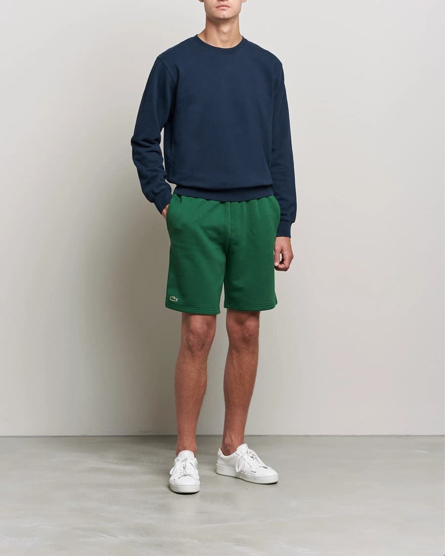 men branded short | crocodile logo | imported quality | green